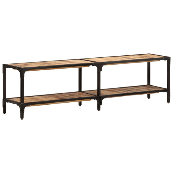 vidaXL Meuble TV 150x30x41 cm Bois de manguier massif