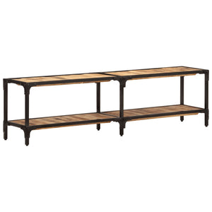 vidaXL Meuble TV 150x30x41 cm Bois de manguier massif
