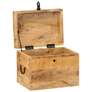 Massivholz Mango Aufbewahrungsbox 39x28x31cm