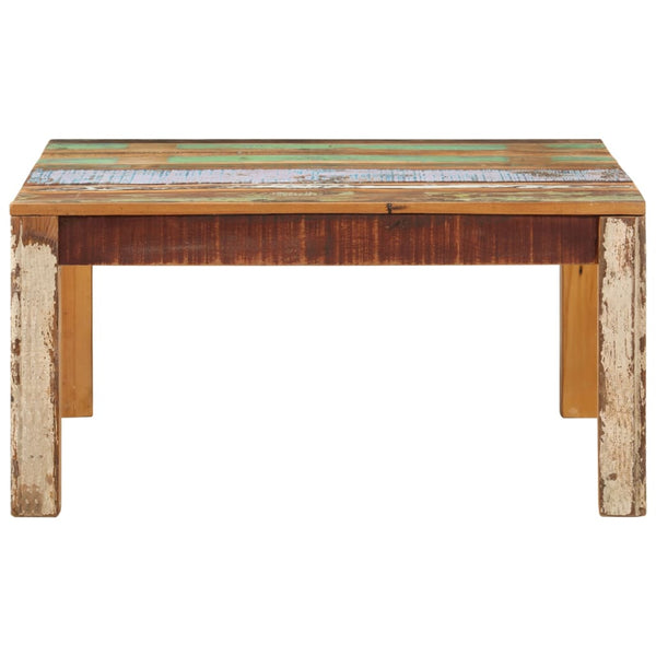 Couchtisch Altholz Massiv 80x80 cm