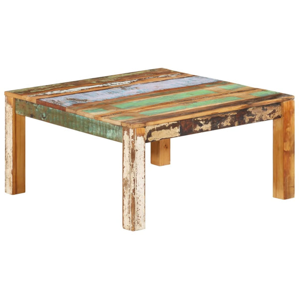 Couchtisch Altholz Massiv 80x80 cm