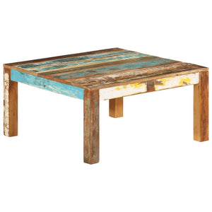 Couchtisch Altholz Massiv 80x80 cm