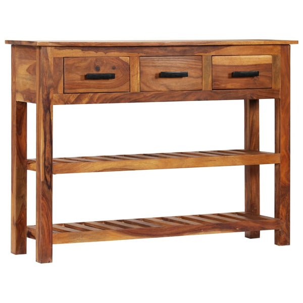 Akazie Sideboard mit 3 Schubladen
