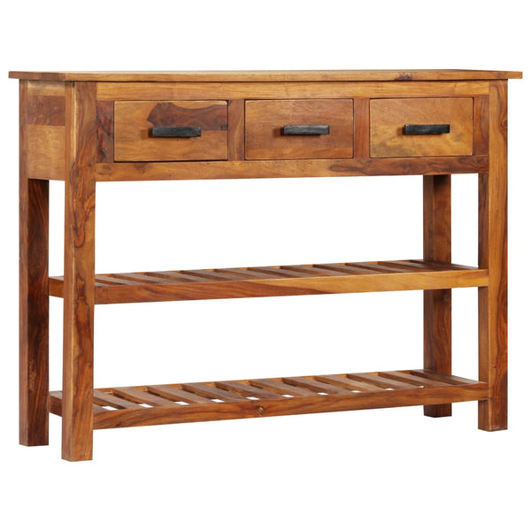 Akazie Sideboard mit 3 Schubladen