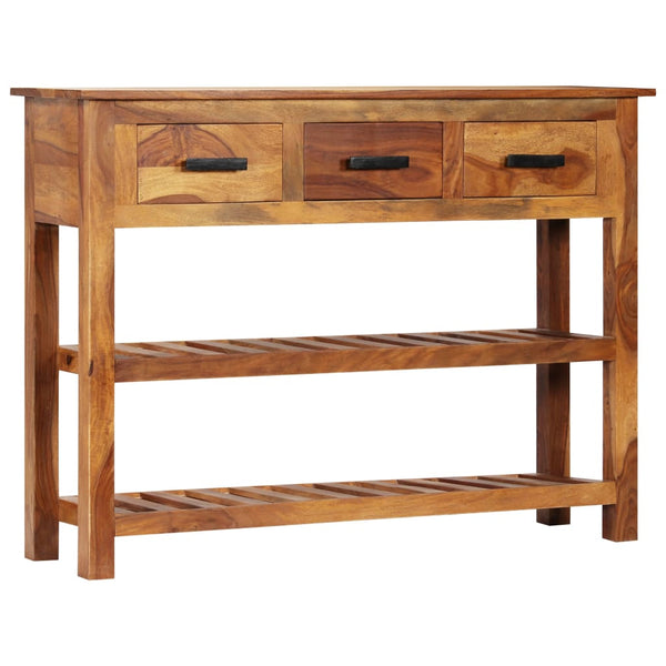 Akazie Sideboard mit 3 Schubladen