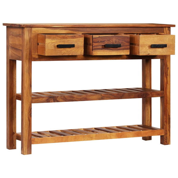 Akazie Sideboard mit 3 Schubladen