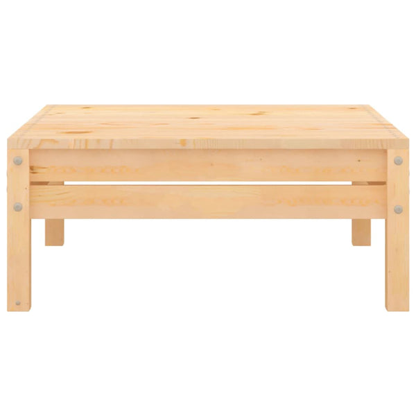3-tlg. Garten-Lounge-Set Kiefer Massivholz