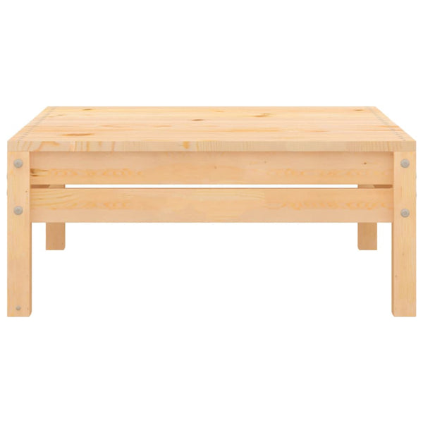 5-tlg. Garten-Lounge-Set Kiefer Massivholz