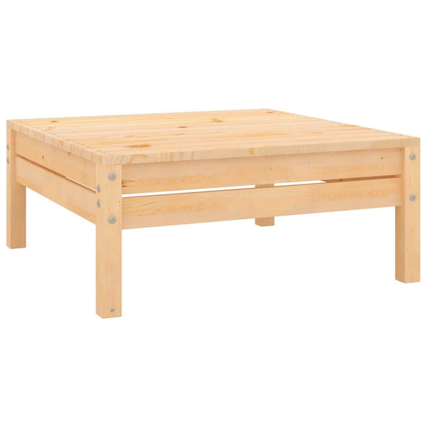9-tlg. Garten-Lounge-Set Kiefer Massivholz