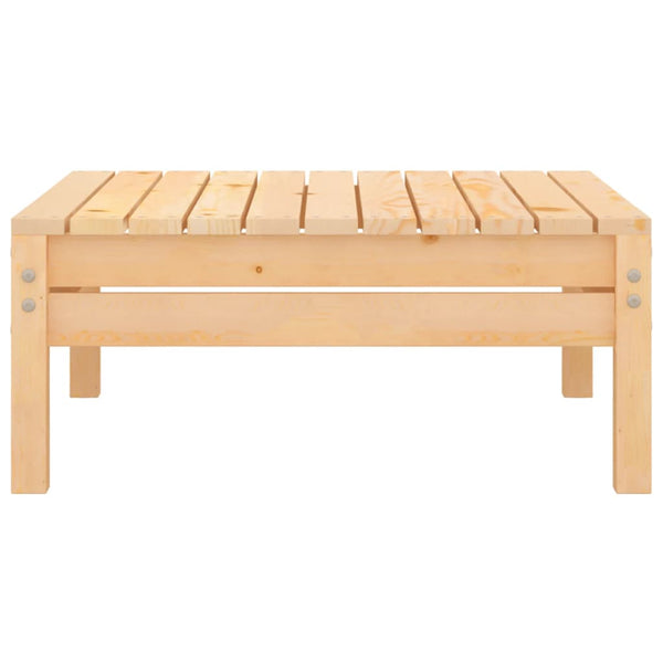 9-tlg. Garten-Lounge-Set Kiefer Massivholz