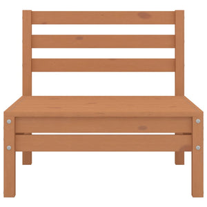 4-tlg. Garten-Lounge-Set Honigbraun Massivholz Kiefer