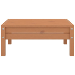 4-tlg. Garten-Lounge-Set Honigbraun Massivholz Kiefer