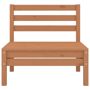 4-tlg. Garten-Lounge-Set Honigbraun Massivholz Kiefer