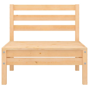 6-tlg. Garten-Lounge-Set Massivholz Kiefer