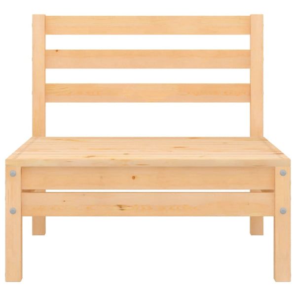6-tlg. Garten-Lounge-Set Massivholz Kiefer