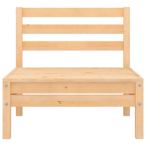 8-tlg. Garten-Lounge-Set Massivholz Kiefer