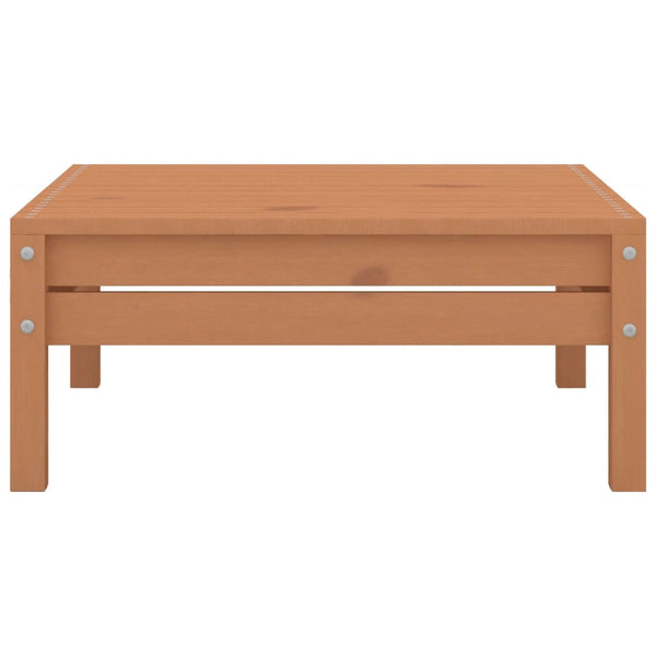 8-tlg. Garten-Lounge-Set Honigbraun Massivholz Kiefer