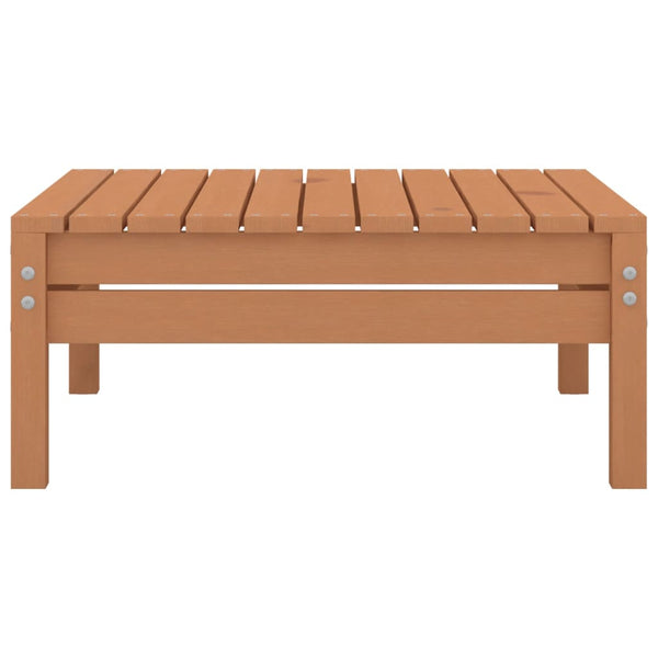 8-tlg. Garten-Lounge-Set Honigbraun Massivholz Kiefer