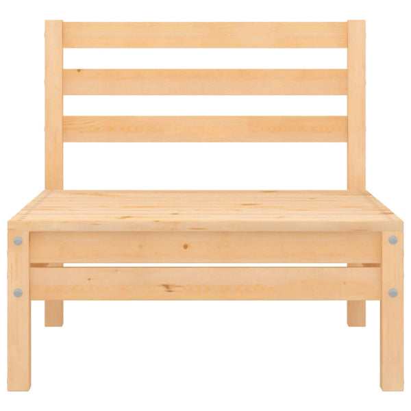 3-tlg. Garten-Lounge-Set Massivholz Kiefer