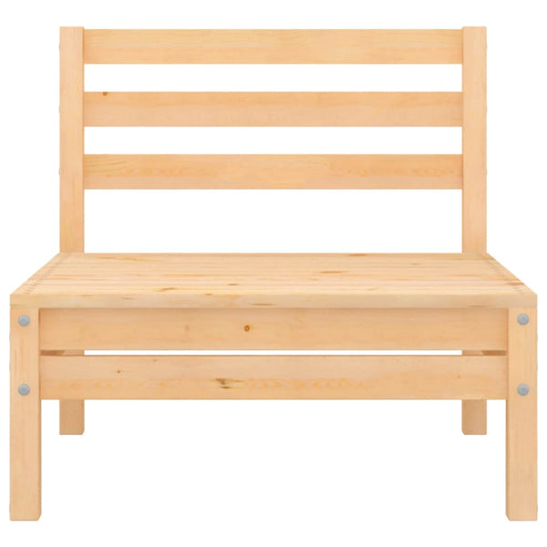 4-tlg. Garten-Lounge-Set Massivholz Kiefer