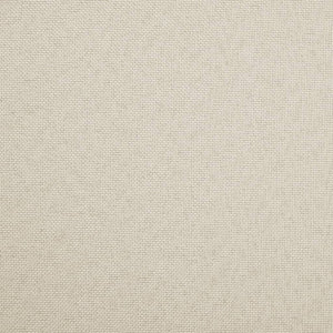 Hocker Cremeweiß Leinenoptik mit Stauraum