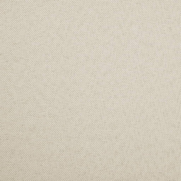 Hocker Cremeweiß Leinenoptik mit Stauraum