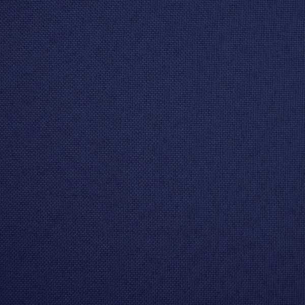 Hocker mit Stauraum Blau Leinenoptik