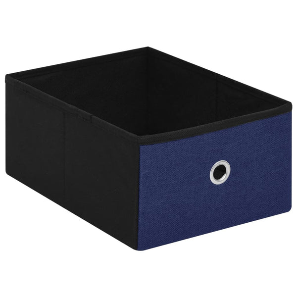 Faltbare Sitzbank Blau mit Stauraum