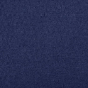 Faltbare Sitzbank Blau mit Stauraum