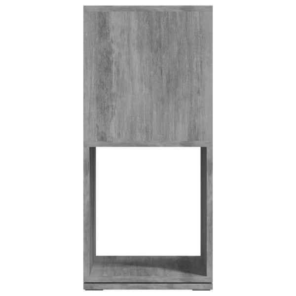 Drehregal Betongrau, 75,5 cm hoch