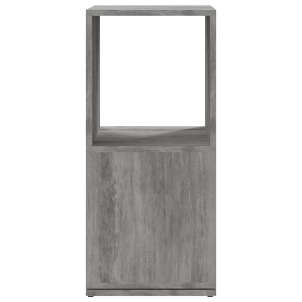 Drehregal Betongrau, 75,5 cm hoch