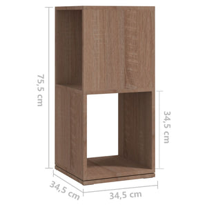 Drehregal Sonoma Eiche 75,5 cm