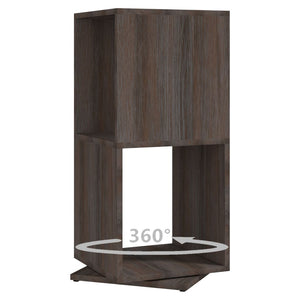 Drehregal Grau Sonoma-Eiche 75,5cm