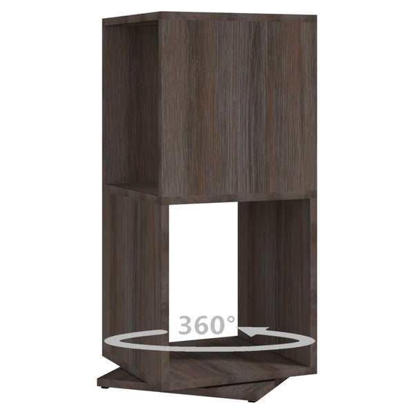 Drehregal Grau Sonoma-Eiche 75,5cm