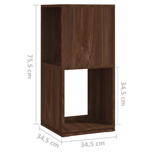 Drehregal Braun Eiche-Optik 75,5 cm