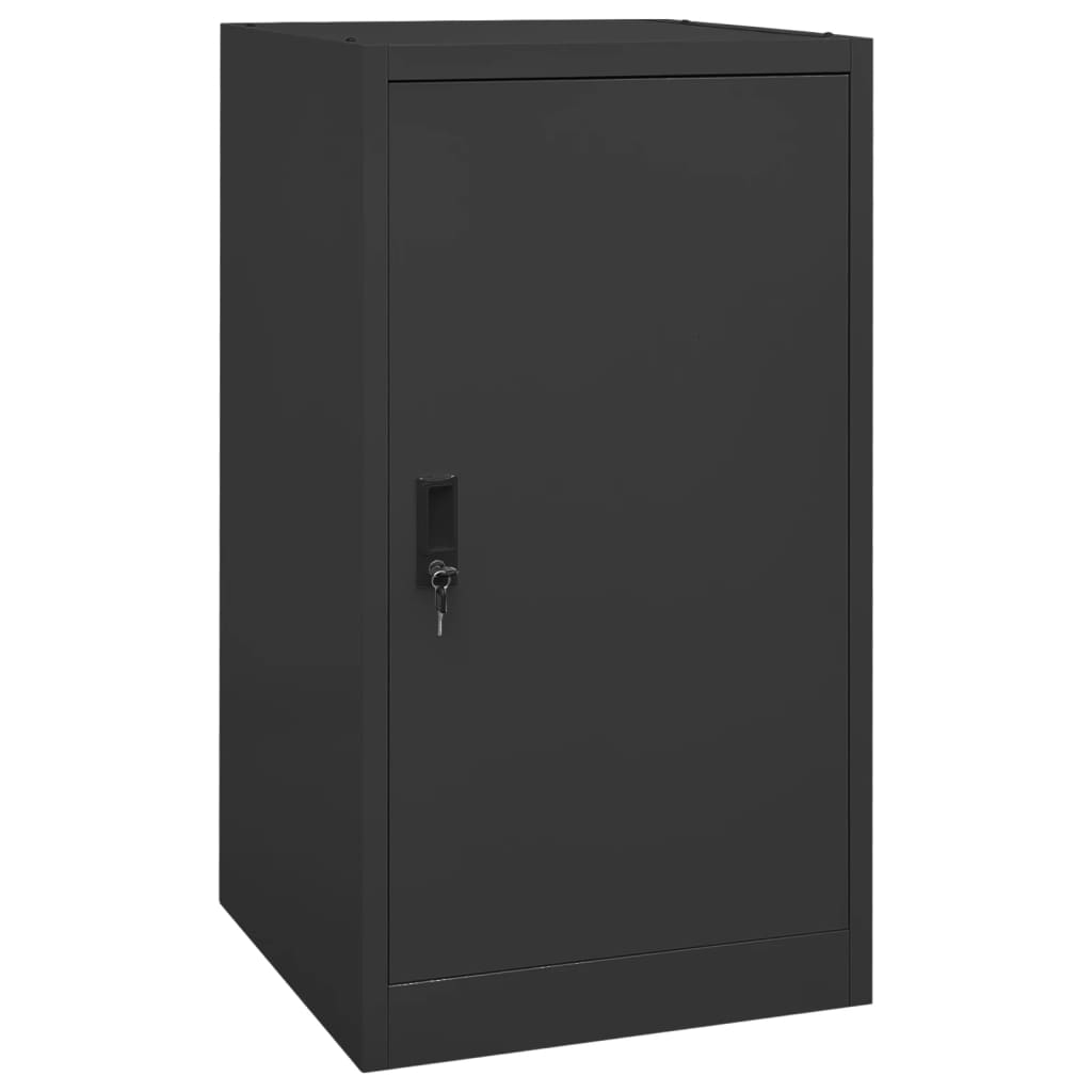 Sattelschrank Anthrazit Stahl 53x53x105cm