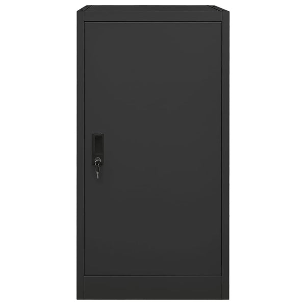 Sattelschrank Anthrazit Stahl 53x53x105cm
