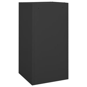 Sattelschrank Anthrazit Stahl 53x53x105cm
