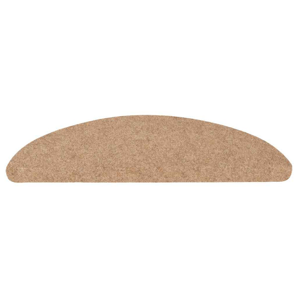 Stufenmatten Selbstklebend 15 Stk. 56x17x3 cm Beige