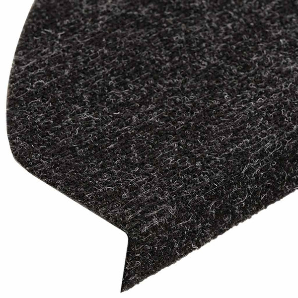 Stufenmatten Selbstklebend 15 Stk. 56x17x3 cm Schwarz