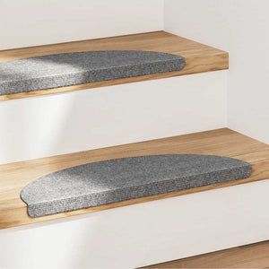 Stufenmatten Selbstklebend 15 Stk. 56x17x3 cm Grau