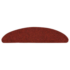 Stufenmatten Selbstklebend 15 Stk. 56x17x3 cm Rot
