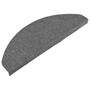 Stufenmatten Selbstklebend 15 Stk. 65x22,5x3,5 cm Grau
