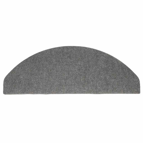 Stufenmatten Selbstklebend 15 Stk. 65x22,5x3,5 cm Grau