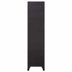 Stahlschrank Anthrazit/Rot, 180 cm