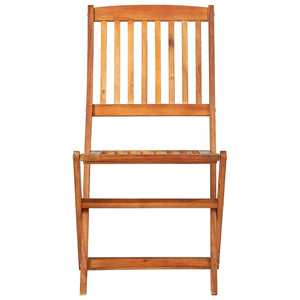 vidaXL Salle à manger de jardin 11 pcs 280x90x75 cm Bois d'acacia massif