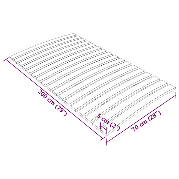 Lattenrost 70x200 cm Ersatz