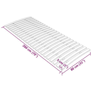 Lattenrost 80x200 cm Ersatz