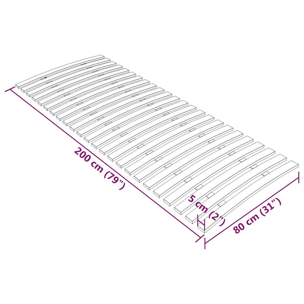 Lattenrost 80x200 cm Ersatz