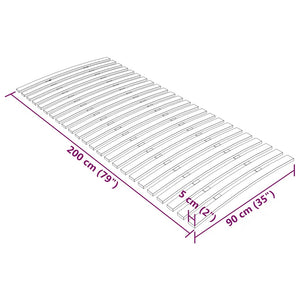 Lattenrost Ersatz 90x200 cm